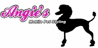 ANGIE'S MOBILE PET STYLING logo