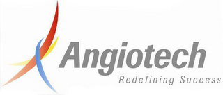 ANGIOTECH REDEFINING SUCCESS logo
