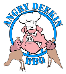 ANGRY DEEKIN BBQ logo