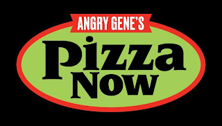 ANGRY GENE'S PIZZA NOW logo