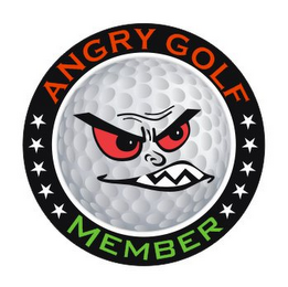 ANGRY GOLF MEMBER logo