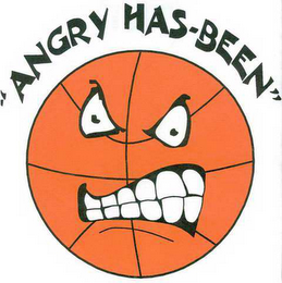 "ANGRY HAS-BEEN" logo