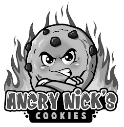 ANGRY NICK'S COOKIES logo