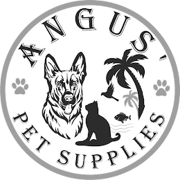 ANGUS' PET SUPPLIES logo