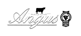 ANGUS PRODUCT OF ARGENTINA ARGENTINE ANGUS BEEF CONTROLLED BY ARGENTINE ANGUS ASSOCIATION logo