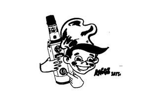 ANGUS SAYS logo