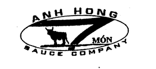 ANH HONG SAUCE COMPANY 7 MON logo