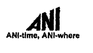 ANI ANI-TIME, ANI-WHERE logo