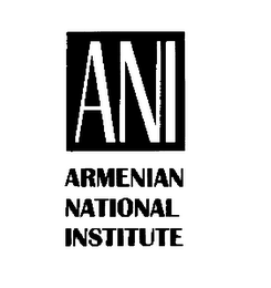 ANI ARMENIAN NATIONAL INSTITUTE logo