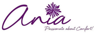 ANIA PASSIONATE ABOUT COMFORT logo