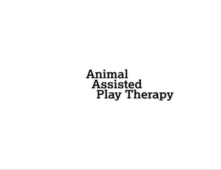 ANIMAL ASSISTED PLAY THERAPY logo