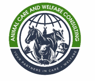 ANIMAL CARE AND WELFARE CONSULTING  YOUR PARTNERS IN CARE +  WELFARE logo
