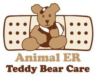 ANIMAL ER TEDDY BEAR CARE logo