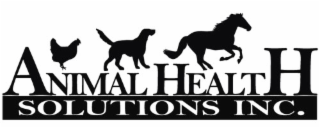 ANIMAL HEALTH SOLUTIONS INC. logo
