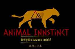 ANIMAL INNSTINCT EVERYONE HAS ONE INSIDE! R.H.B.R.L logo