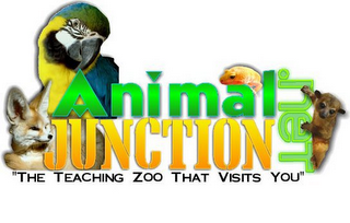 ANIMAL JUNCTION.NET THE TEACHING ZOO THAT VISITS YOU logo