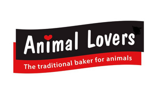 ANIMAL LOVERS THE TRADITIONAL BAKER FORANIMALS logo