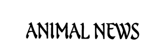 ANIMAL NEWS logo