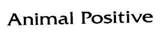 ANIMAL POSITIVE logo