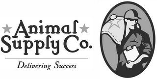 ANIMAL SUPPLY CO. DELIVERING SUCCESS logo