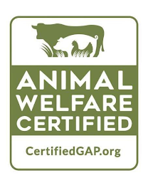 ANIMAL WELFARE CERTIFIED CERTIFIED GAP.ORG logo