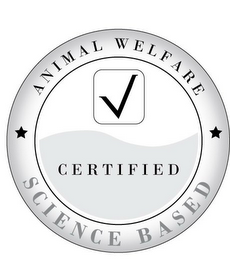 ANIMAL WELFARE CERTIFIED SCIENCE BASED logo