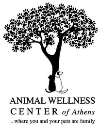 ANIMAL WELLNESS CENTER OF ATHENS ...WHERE YOU AND YOUR PETS ARE FAMILY logo