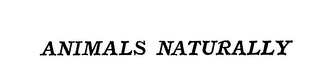 ANIMALS NATURALLY logo