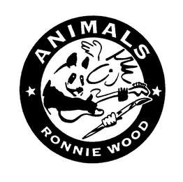 ANIMALS RONNIE WOOD logo