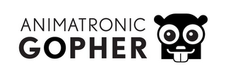 ANIMATRONIC GOPHER logo