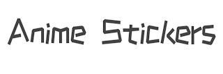 ANIME STICKERS logo
