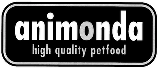 ANIMONDA HIGH QUALITY PETFOOD logo