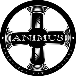 ANIMUS FEROCITAS EST INVICTUS logo