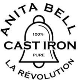 ANITA BELL CAST IRON LA REVOLUTION 100% PURE logo