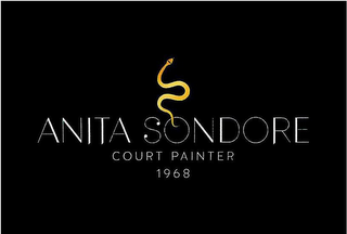 ANITA SONDORE COURT PAINTER 1968 logo