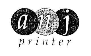 ANJ PRINTER logo