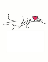 ANJAVIK STYLIZED logo