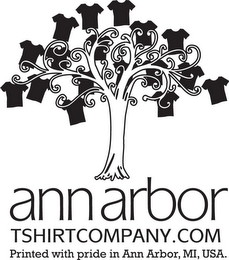 ANN ARBORTSHIRTCOMPANY.COM PRINTED WITH PRIDE IN ANN ARBOR, MI, USA logo