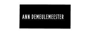 ANN DEMEULEMEESTER logo