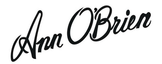 ANN O'BRIEN logo