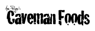 ANN PAYNE'S CAVEMAN FOODS logo