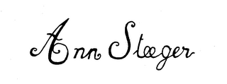 ANN STEEGER logo