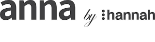 ANNA BY HANNAH logo