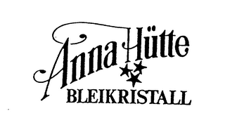 ANNA HUTTE BLEIKRISTALL logo