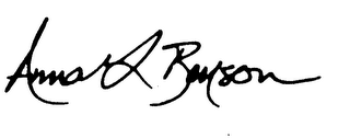 ANNA L. BENSON logo