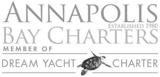 ANNAPOLIS BAY CHARTERS ESTABLISHED 1980 MEMBER OF DREAM YACHT CHARTER logo