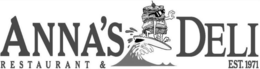 ANNA'S RESTAURANT & DELI EST. 1971 logo