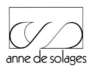 ANNE DE SOLAGES logo