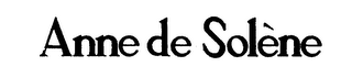 ANNE DE SOLENE logo