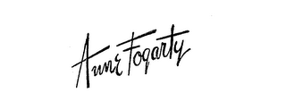ANNE FOGARTY logo